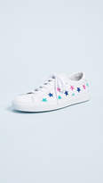 Thumbnail for your product : South Parade Stars Leather Lace Up Sneakers