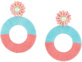 Thumbnail for your product : MaryJane Claverol Beaded Oversize Earrings