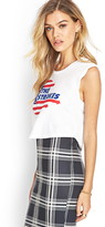Thumbnail for your product : Forever 21 The Strokes Cropped Tee