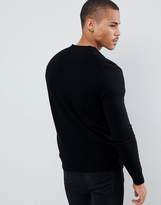 Thumbnail for your product : Benetton 100% merino cardigan in black