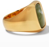 Thumbnail for your product : IVI Small Toy Signet Ring, Pistachio