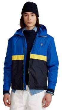 Polo Ralph Lauren Men's Water-Repellent Hooded Jacket - ShopStyle Outerwear