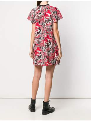 RED Valentino floral print shift dress