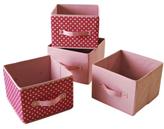 Thumbnail for your product : Kidspace Kids Ideal Canvas Set Of 4 Storage Boxes