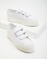 Thumbnail for your product : Superga Women's White Low-Tops - 2790 Straps - Women's - Size 37 at The Iconic
