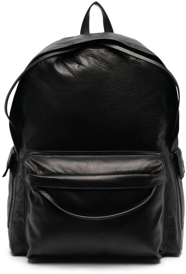 Ann Demeulemeester Multi-Pocket Leather Backpack - ShopStyle