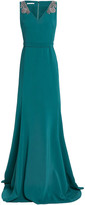 Thumbnail for your product : Antonio Berardi Embellished Cady Gown