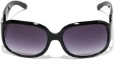 Thumbnail for your product : GUESS Cutout Logo Plastic Sunglasses