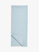 Thumbnail for your product : John Lewis & Partners Chevron Woven Cotton Table Runner, L180cm, Blue/White