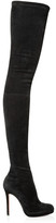 Thumbnail for your product : Christian Louboutin Louise XI 120 stretch-suede over-the-knee boots