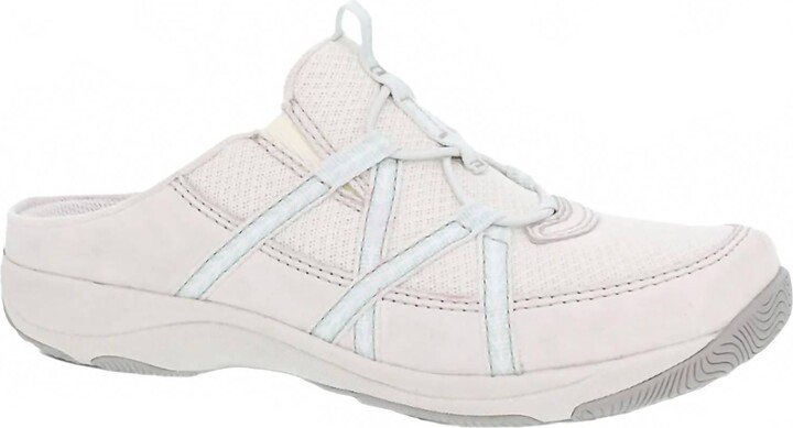 Women's Hayleigh Ecru Suede Sneaker In White