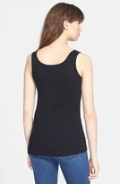 Thumbnail for your product : Vince Camuto Ribbed Tank Top (Regular & Petite)