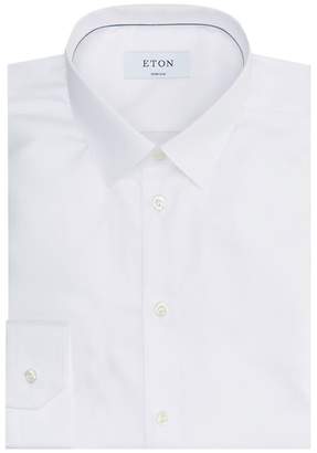 Eton Super Slim Fit Cotton Twill Shirt