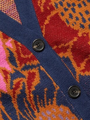 farm rio floral dots cardigan