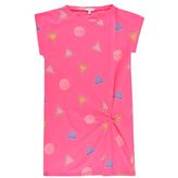 Thumbnail for your product : Marc Jacobs Junior Girls Print Ruched Dress