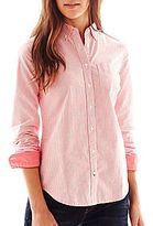 Thumbnail for your product : JCPenney jcpTM Long-Sleeve Oxford Shirt