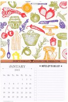 Thumbnail for your product : UO 2289 Sugarcube Press Produce 2015 Clipboard Calendar