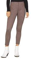 Thumbnail for your product : Sanctuary Houndstooth Seamed Crop Leggings
