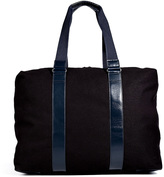 Thumbnail for your product : Paul Smith Cotton Holdall with Leather Trim