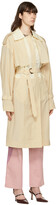 Thumbnail for your product : Kijun Beige Wing Trench Coat