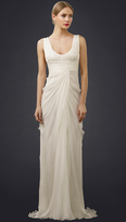 Thumbnail for your product : J. Mendel Josephine Gown with Draped Bodice