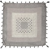 Thumbnail for your product : BP Patchwork Tassel Square Scarf (Juniors)