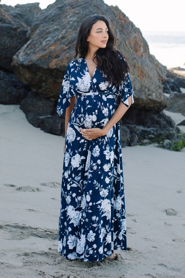 maternity caftan dress