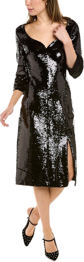 Hugo Boss Sequin Midi Dress
