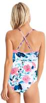 Thumbnail for your product : Seafolly Tropical Vacay Wrap Front One Piece