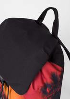Thumbnail for your product : Paul Smith Orange 'Photo' Print Backpack