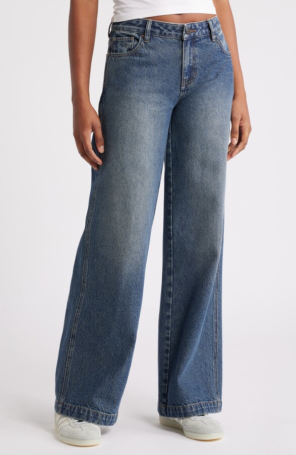 Mel Low Rise Baggy Wide Leg Jeans