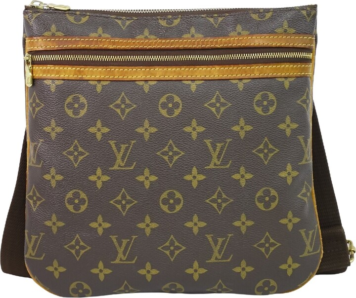 Louis Vuitton Pochette Jour Leather Clutch Bag (pre-owned) in Natural