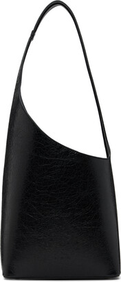 Aesther Ekme: Black Soft Lune Shoulder Bag