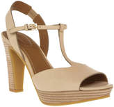 Thumbnail for your product : See by Chloe Saturn Beige T-Bar Sandal