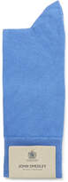 Thumbnail for your product : John Smedley Sigma Sea Island Cotton-Blend Socks