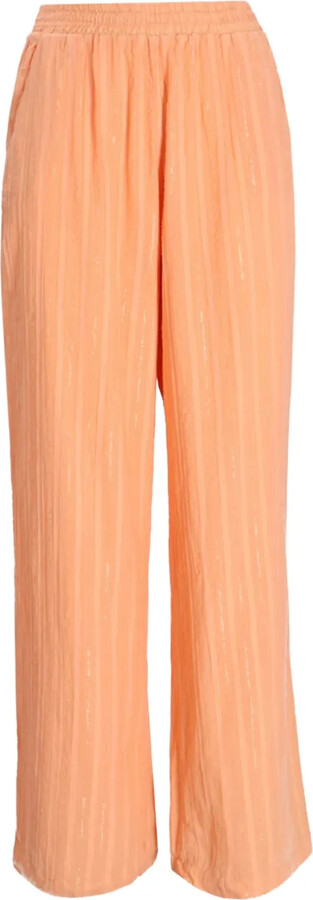 Devotion Striped Cotton Trousers
