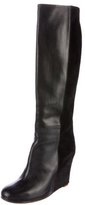 Thumbnail for your product : Celine Suede Wedge Boots