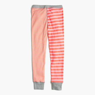 J.Crew Kids' pajama set in bright stripes