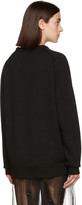 Thumbnail for your product : Christopher Kane Black Wool 'Kane' Sweater
