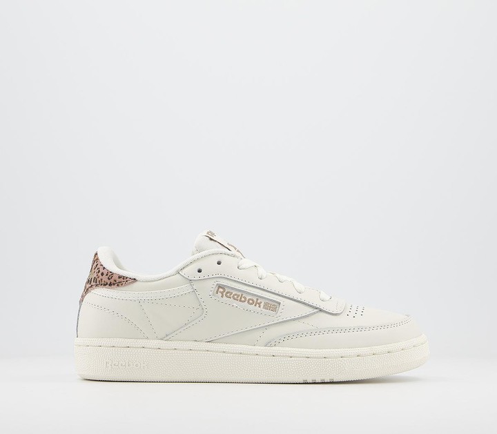 reebok leopard print trainers