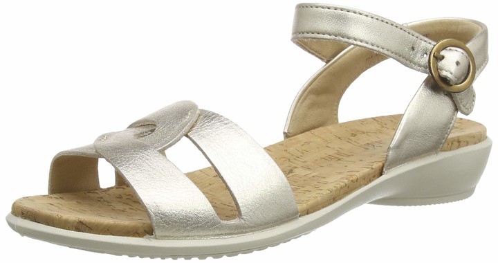 hotter sol sandals gold