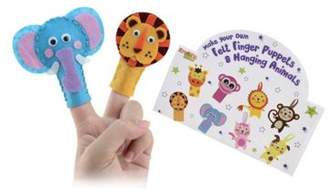 Your Own Kreative Kids Make Felt Finger Puppets Hanging Animals Sent At Random