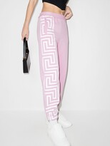 Thumbnail for your product : Versace Greca Border Cotton Track Pants