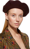 Thumbnail for your product : Janessa Leone Renee Knitted Wool Beret