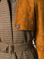 Thumbnail for your product : Ferragamo Houndstooth check mac