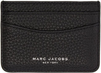 Marc Jacobs Black Leather Gotham Card Holder