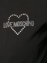 Thumbnail for your product : Love Moschino Zip Front Logo Hoodie
