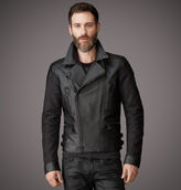 Thumbnail for your product : Belstaff ALWYN JACKET In Technical Canvas with Leather