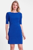 Thumbnail for your product : Tahari Tiered Jersey Sheath Dress