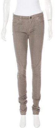 Helmut Lang Mid-Rise Skinny Jeans